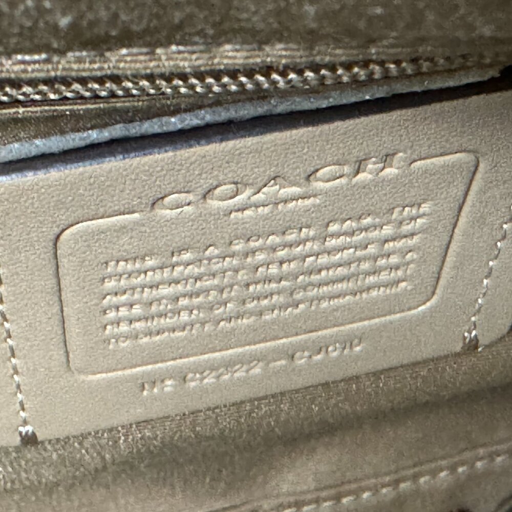 Coach Rowan Satchel Puffy Diamond Quilting - Picture 7 of 9